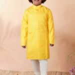Yellow Cotton Kurta